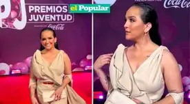 Daniela Darcourt sorprendió con su look en los Premios Juventud 2023.