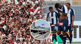 Hinchas de Universitario dejaron la frase en plena vía pública.