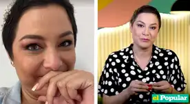 Natalia Salas anuncia resultados de prueba genética sobre tendencia a hacer cáncer.