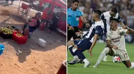 Habilidoso jugador de la U tuvo noble gesto con sus padres después del clásico.