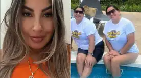 Pamela López está de vacaciones en Cancún con sus hijos. Pamela López está de vacaciones en Cancún con sus hijos.