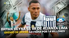 Bryan Reyna deja la Liga 1 y va para Brasil. Gremio será su nueva casa. Bryan Reyna deja la Liga 1 y va para Brasil. Gremio será su nueva casa.
