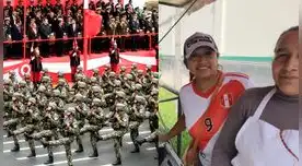 Esta madre de familia llegó a las 5 de la mañana para vender comida.