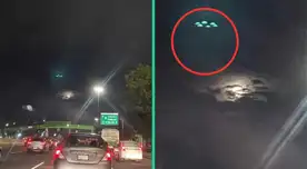 Los testigos aseguraron que se trataba de OVNIS.