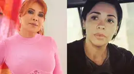 Magaly Medina chanca a Tatiana Astengo por criticar su trabajo.