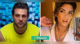 Nicola Porcella recibe el apoyo de su amigo el 'Zorro' Zupe.