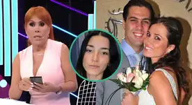 La conductora Magaly Medina tendría archivo del esposo de Maju Mantilla y Mariana de la Vega.
