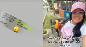 Peruana revela lo que hace con los 350 soles que le deposita el papá de su hija y es viral en TikTok.