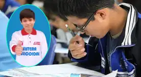 Escolar participó en olimpiadas y se llevó la medalla de oro.