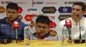 “A la primera fase son eliminados”: Sorprenden a Larriera con pregunta sobre Libertadores y revela por qué no responderá. “A la primera fase son eliminados”: Sorprenden a Larriera con pregunta sobre Libertadores y revela por qué no responderá.