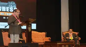 El presidente del Poder Judicial Javier Arévalo inauguró el IV Congreso Nueva Ley Procesal del Trabajo