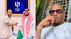 Jefferson Farfán quedó impresionado con la contratación de Neymar al fútbol árabe.