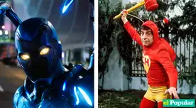 Blue Beetle ocupó fragmentos de episodios de El Chapulín Colorado en la película como homenaje. Blue Beetle ocupó fragmentos de episodios de El Chapulín Colorado en la película como homenaje.