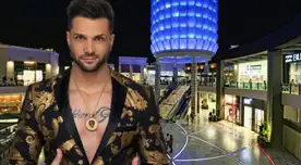Nicola Porcella visitó la tienda lujosa de un centro comercial. ¿Qué compró?