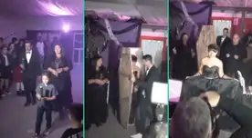 La inusual presentación fue viral en TikTok. La inusual presentación fue viral en TikTok.