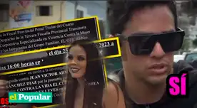 Juan Víctor explica por qué no fue al cumpleaños de su hija.