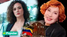 Connie Chaparro se despide de Mariella Trejos.