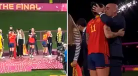 Salen a la luz nuevas imágenes de la polémica entre Luis Rubiales y la jugadora Jenni Hermoso.