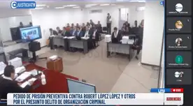 Fiscalía pide prisión para red criminal "Los Operadores de la Reconstrucción"