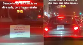 El conductor quiere manejar sin presiones en la calle.