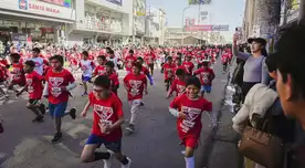 Maratón de nuevos talento se realizó en Huancayo.