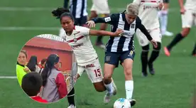 ¡Se calienta la final femenina!: Personal de seguridad revisa las camisetas de los asistentes al Estadio Monumental