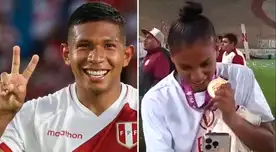 Edison Flores felicitó a su hermana y ella le mandó un reto.