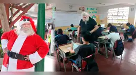 Desde Arequipa Tayta Noel lleva alegrías a muchas personas. Desde Arequipa Tayta Noel lleva alegrías a muchas personas.