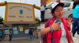 Madre de familia reconoce el nivel académico de su joven postulante.