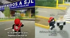 Descubre el mapa de San Juan de Lurigancho en videojuego y termina siendo asaltado.