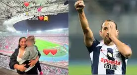 Hernán Barcos tuvo noble gesto con la niñera de sus hijos en el Perú vs. Brasil: "Gracias, jefes lindos"