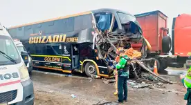 Un nuevo accidente de tránsito se registró en la Panamericana Sur: conductor murió. Un nuevo accidente de tránsito se registró en la Panamericana Sur: conductor murió.