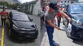 Caja Cusco cumplió y entregó auto a ganadora de sus concurso.