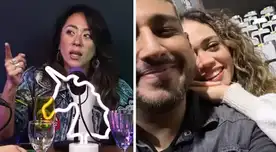 Cathy Sáenz considera que ser ampayados en televisión no está sumando a Ricardo Mendoza y Mayra Goñi.