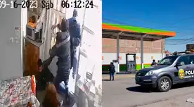 Hampones iban a robar el dinero del grifo, pero trabajador los enfrentó sin miedo a morir. Hampones iban a robar el dinero del grifo, pero trabajador los enfrentó sin miedo a morir.