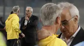 Fossati y Nunes fueron expulsados tras la discusión que protagonizaron.