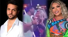 Nicola Porcella se da "piquito" con Wendy Guevara tras reencontrarse luego de 'La casa de los famosos' Nicola Porcella se da "piquito" con Wendy Guevara tras reencontrarse luego de 'La casa de los famosos'