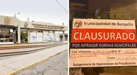 La Subgerencia de Operaciones de Fiscalización clausuró la facultad de Ciencias de la Comunicación, Turismo y Psicología de la USMP.