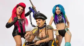 Patricia Portocarrero, Katia Palma y Saskia Bernaola  celebran su buen momento.