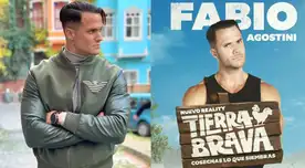 Fabio Agostini promete dar que hablar en el reality Tierra Brava.