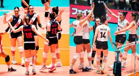 Perú vs. Argentina se miden por el Preolímpico de Vóley 2023.