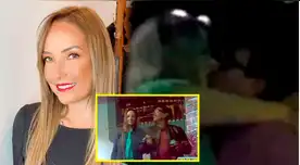 Marisol Aguirre es captada chapando con galán.