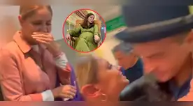 Karina Rivera y Orlando Fundichely emocionados por el nacimiento de su nieta.