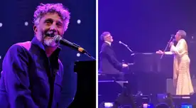 Susana Baca estuvo junto a Fito Páez en su concierto. Susana Baca estuvo junto a Fito Páez en su concierto.