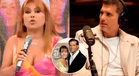 Magaly cuestionó a Christian Meier por dejar entrever que había sido obligado a casarse con Marisol Aguirre.