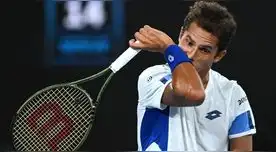 Juan Pablo Varillas no pudo ante Sebastian Ofner y cayó por 2-0 en Masters de Shanghái 2023