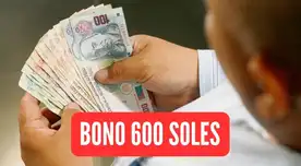 El Bono de 600 soles está destinado a los trabajadores del sector público.