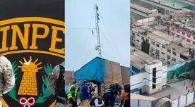 Investigaciones registraron señales de red que se dirigían a los penales en San Juan de Lurigancho.