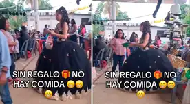 El llamativo requisito de una quinceañera que generó debate en TikTok: "Si no hay regalo, no hay comida" El llamativo requisito de una quinceañera que generó debate en TikTok: "Si no hay regalo, no hay comida"