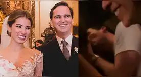 Esposo de Natalia Merino es captado besándose con otra.